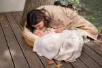 Merino Wool  <b> Baby Blanket </b> <em> Meri Warm Beige </em> - Image 5