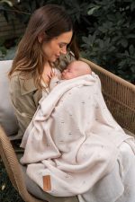Merino Wool  <b> Baby Blanket </b> <em> Meri Warm Beige </em> - Image 4