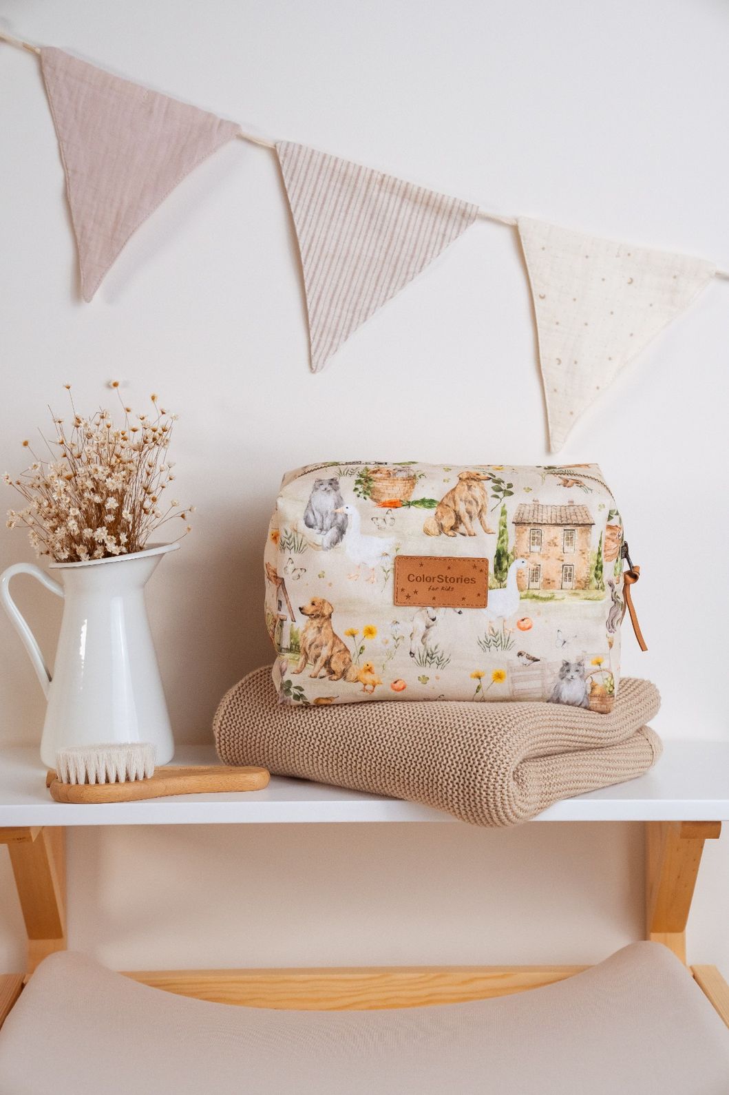 Toiletry Bag M 23x18 cm <em>Little Farm New </em> - Image 2