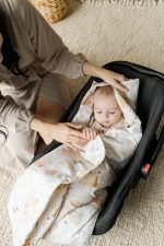 Baby Spring Car Seat Swaddle <em> Forest Friends </em> - Image 17