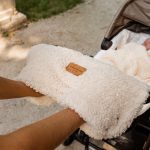 Warm <b> Teddy Stroller Muff </b> <em> Cream </em> - Image 3