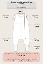 Sleeping Bag With Legs <b>2.5 TOG 2-4 Years</b> <em> Forest Friends </em> - Image 9