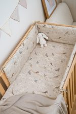 Baby Bed Bumper <em> Velvet Warm Beige </em> - Image 12