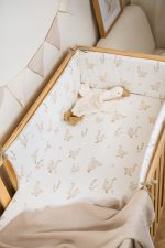 Baby Bed Bumper <em> Velvet Baby Blue </em> - Image 10
