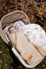 Baby Car Seat Swaddle <em> Forest Friends </em> - Image 7