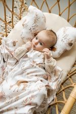 Bamboo Blanket/Swaddle <b>120x120 cm</b><em> Forest Friends </em> - Image 2