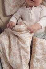 Baby Bedding Set <b> with filling 100x135 cm </b> <em> Primrose Beige</em> - Image 5
