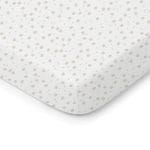 Cotton Baby Crib <b>Fitted Sheet 90x60 cm</b><em>Playground Beige</em>