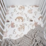 Cotton Baby Crib <b>Fitted Sheet 90x60 cm</b><em>Forest Friends</em> - Image 8