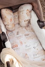 Cotton Pram Fitted Sheet 70x45 cm<em> White</em> - Image 12