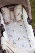 Cotton Pram Fitted Sheet 70x45 cm<em> White</em> - Image 7