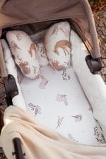 Cotton Pram Fitted Sheet 70x45 cm<em> White</em> - Image 18