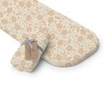 Cotton Pram Fitted Sheet <em> Primrose Beige</em>