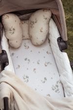 Cotton Pram Fitted Sheet 70x45 cm<em> White</em> - Image 29