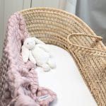 Cotton Pram Fitted Sheet 70x45 cm<em> White</em> - Image 4