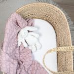 Cotton Pram Fitted Sheet 70x45 cm<em> White</em> - Image 3