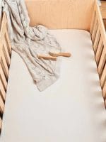 Cotton Baby Bed Fitted Sheet <b> 140x70 cm</b><em> White</em> - Image 9