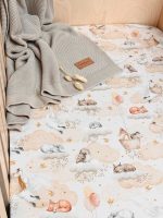 Cotton Baby Crib <b>Fitted Sheet 90x60 cm</b><em> Dreamland </em> - Image 5