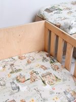 Cotton Baby Crib <b>Fitted Sheet 90x60 cm</b><em> Little Farm </em> - Image 5