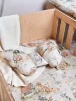 Cotton Baby Crib <b>Fitted Sheet 90x60 cm</b><em> Little Farm </em> - Image 8