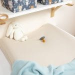 Cotton Changing Mat Fitted Sheet <em> Beige </em> - Image 7