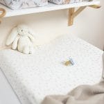 Cotton Changing Mat Fitted Sheet <em> Playground Beige </em> - Image 4