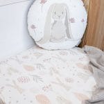 Prześcieradło <b>do łóżeczka 140x70cm</b> <em>Bunny NEW</em> - obrazek 4