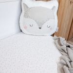Cotton Baby Bed Fitted Sheet <b> 120x60 cm</b><em> Playground Beige</em> - Image 3