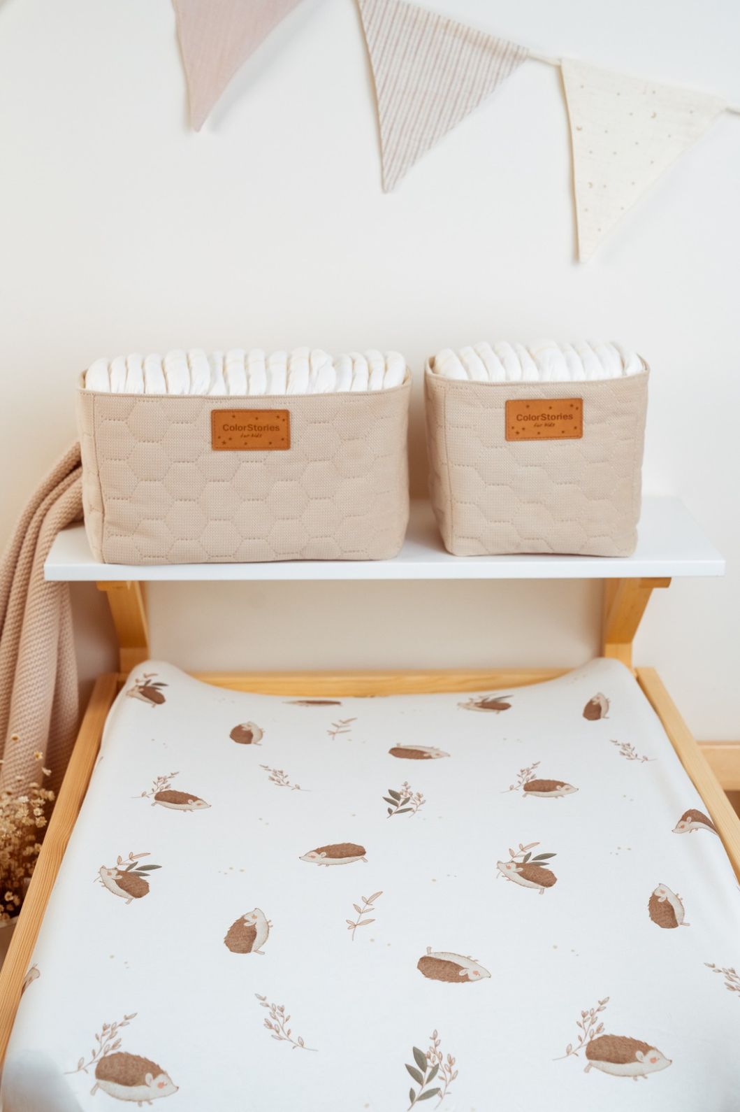 Cotton Changing Mat Fitted Sheet <em> Forest Brother </em> - Image 2