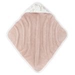 Ręcznik z kapturem <i>85x85cm</i> <b>pudrowy róż</b><em> Bunny New </em>