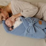 Muslin Cone Coverlet <em> Ocean Blue </em> - Image 5