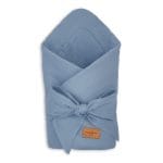 Muslin Cone Coverlet <em> Ocean Blue </em>