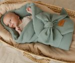 Muslin Cone Coverlet <em> Ocean Blue </em> - Image 7