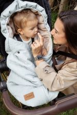 Carrycot and Stroller <b>Sleeping Bag </b> <em> Baby Blue </em> - Image 2