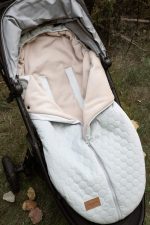Carrycot and Stroller <b>Sleeping Bag </b> <em> Baby Blue </em> - Image 3