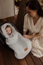 Śpiworek <b> do wózka i fotelika 2w1 0-10 mies. </b> <em> Bunny </em> - obrazek 7