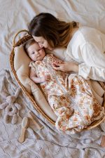 Baby Sleeping Bag <b>0.5 TOG 0-6 </b> <em> Primrose </em> - Image 2
