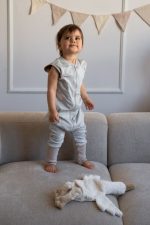 Sleeping Bag With Legs <b>0.5 TOG 1-2 Years</b> <em>Happy Goose Olive </em> - Image 2