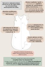 Śpiworek 0.5 TOG <b> dla niemowlaka 0-6 mies. </b> <em> Little Farm </em> - obrazek 4