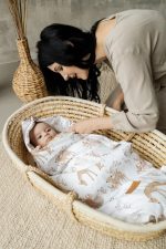 Baby Spring Car Seat Swaddle <em> Forest Friends </em> - Image 5