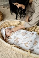Baby Spring Car Seat Swaddle <em> Forest Friends </em> - Image 4