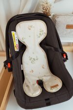 Baby Car Seat <b>Bamboo Pad</b> <em>  Eucalyptus S (0-18 kg)</em> - Image 2