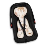 Wkładka antypotowa <b> do fotelika </b> <em>  Forest Friends Beige S (0-18 kg)</em> - obrazek 6