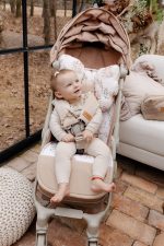 Stroller <b>Seat Liner</b> <em> Forest Friends Beige </em> - Image 5