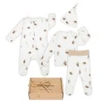 Baby clothes set 62cm 4-piece <em> Forest Brother </em>