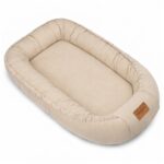 Kokon <b> niemowlęcy 0-12 mies. </b> <em> Velvet Ciepły Beż </em>