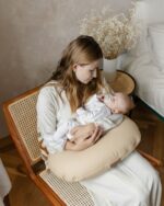 Nursing Pillow <em> Velvet Warm Beige </em> - Image 3