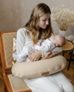 Nursing Pillow <em> Velvet Warm Beige </em> - Image 2