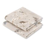 Pieluszki bambusowe <b> 75x75 cm </b><em> 2 szt Birdsong </em>