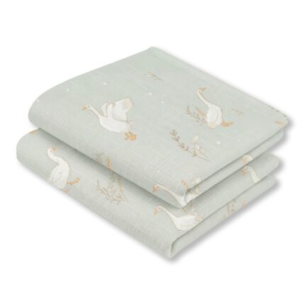 Pieluszki bambusowe  50x60 cm 2 szt  Happy Goose Olive
